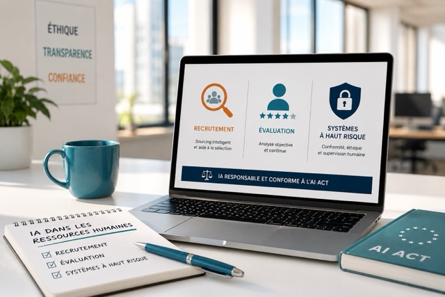 IA dans les ressources humaines : recrutement, évaluation et systèmes à haut risque